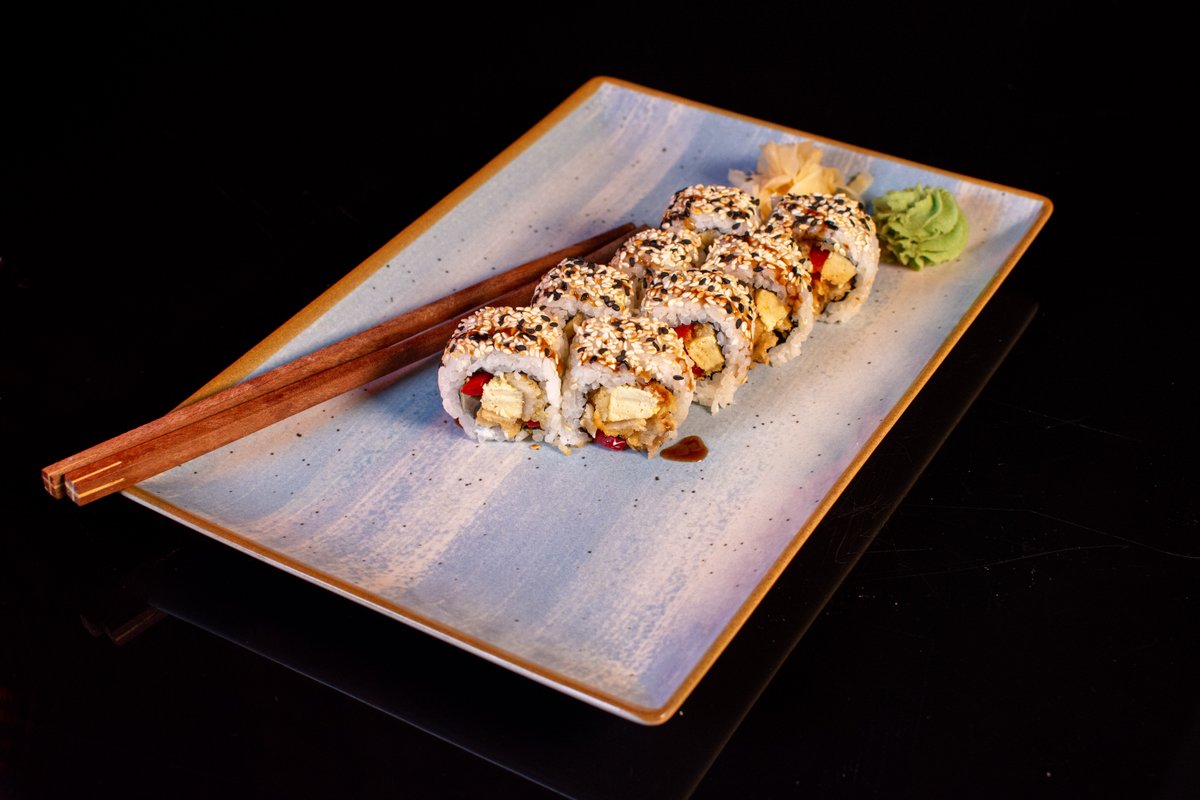 Roll tofu- zuchini and mushroom