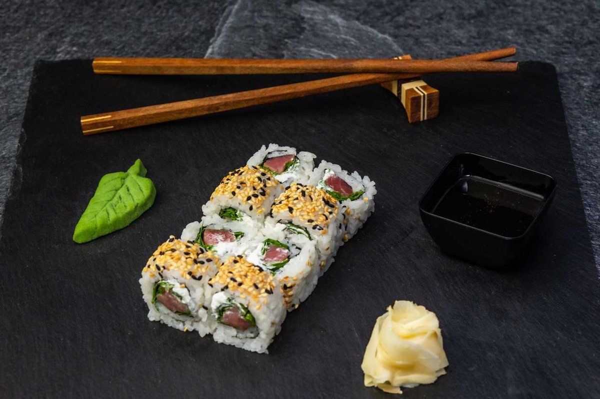 Roll ton and feta
