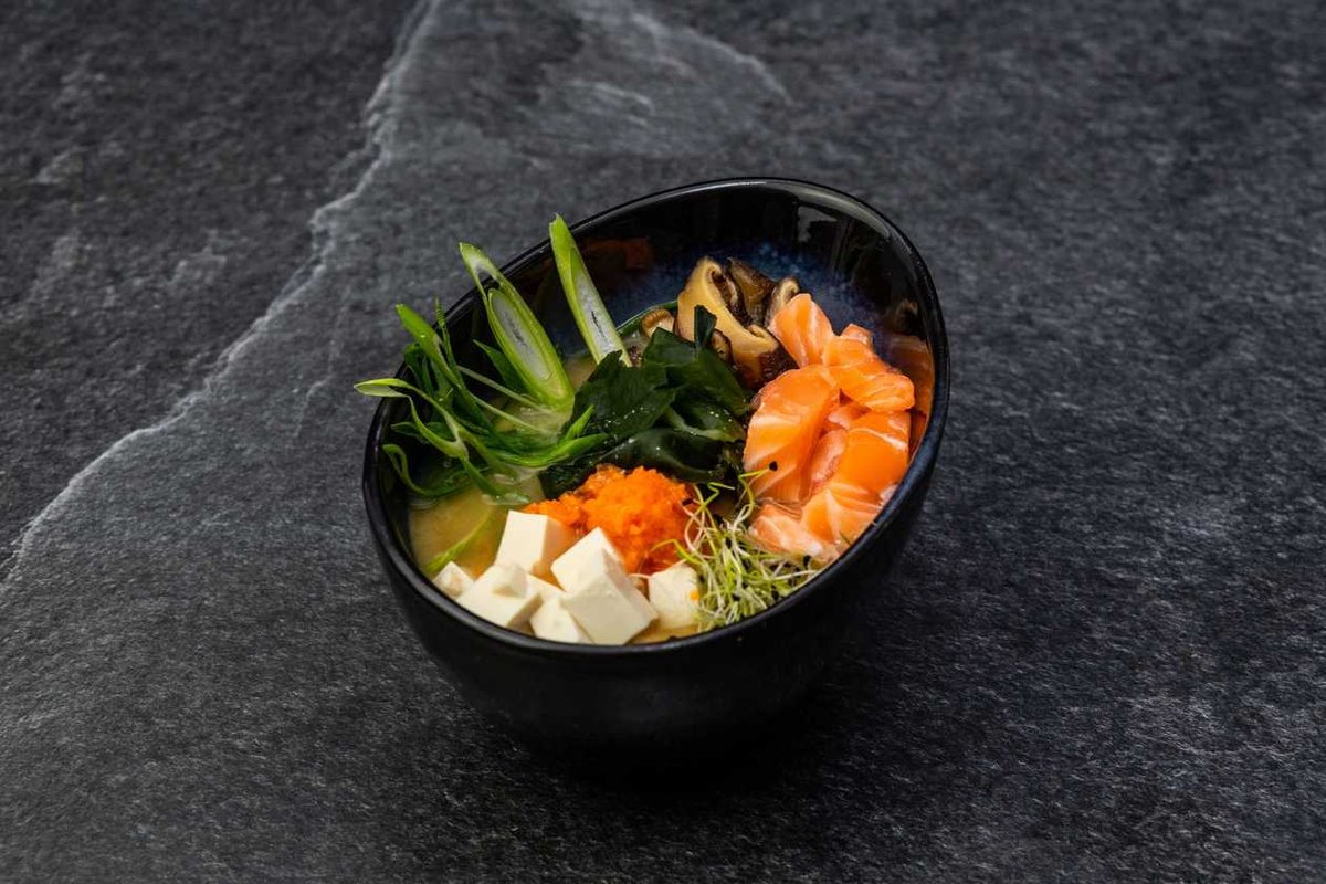 Supa miso somon