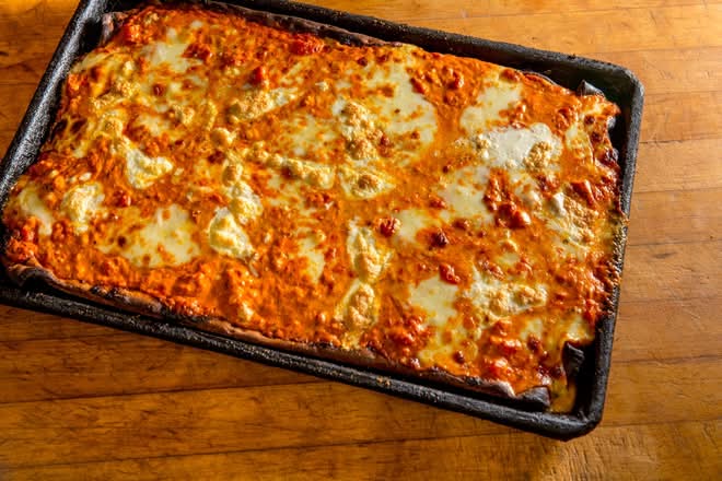 Vodka Sicilian Pie