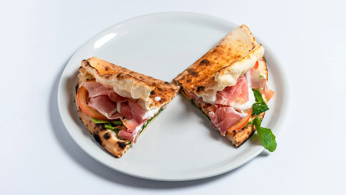 Piadina me Mortadella