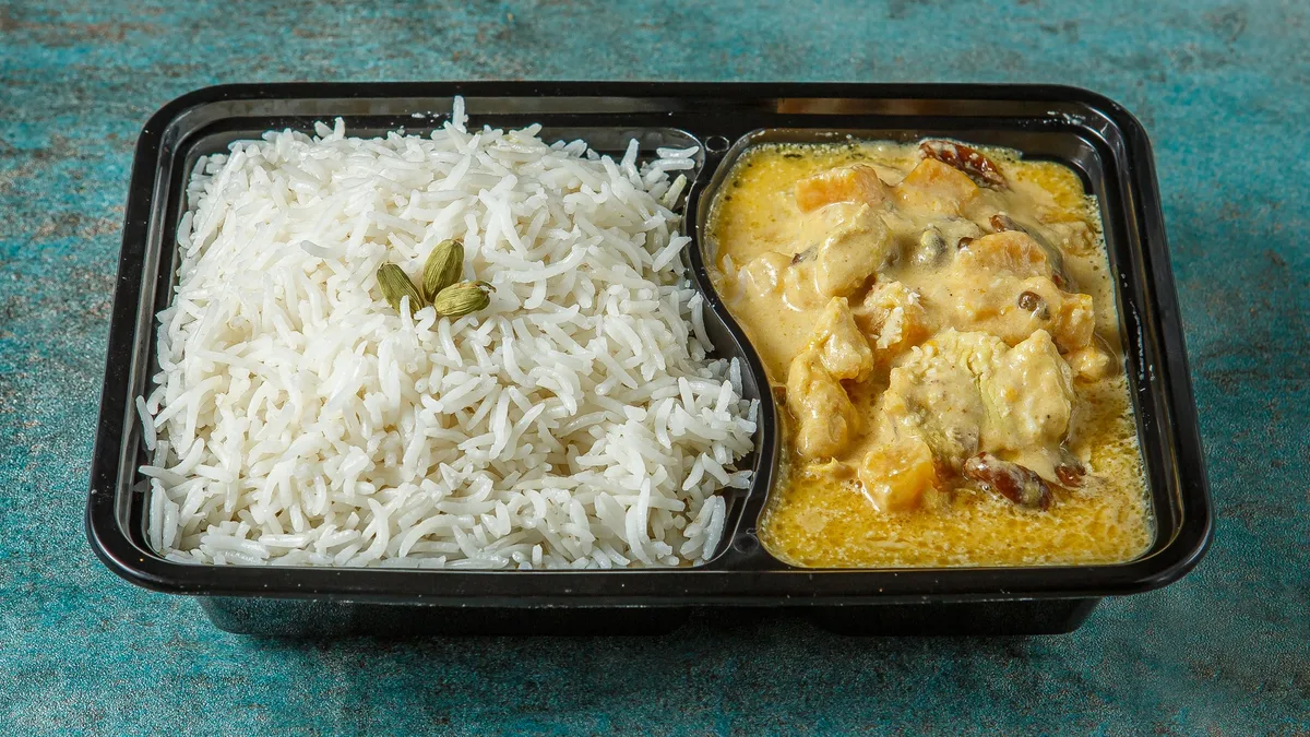Chicken Korma Combo Kids Menu