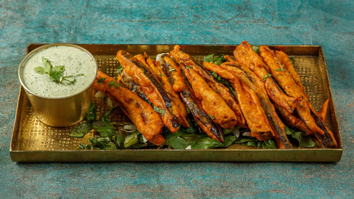 Eggplant Fritters