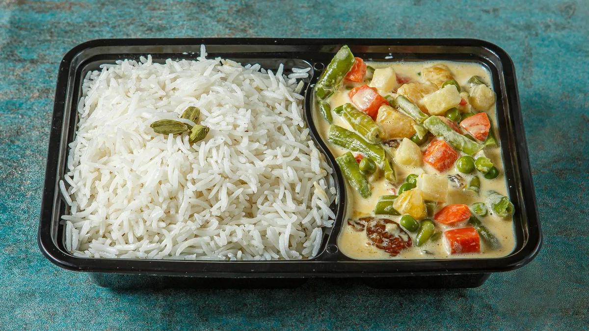 Vegetable Korma Kids Menu