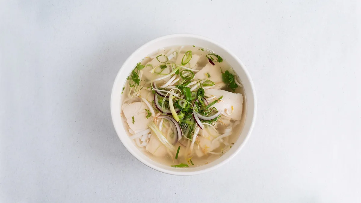 Pho Gà - Polévka s kuřečí masem