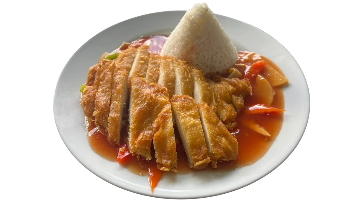 15. Crispy Chicken with Pineapple