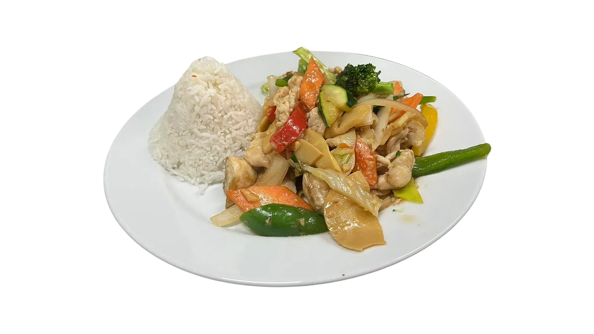 20. Chicken with Lemongrass