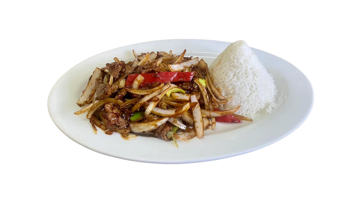 37. Fried Beef with Onions
