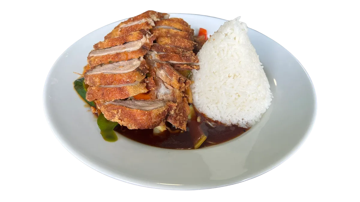 41. Crispy Duck Chop Suey