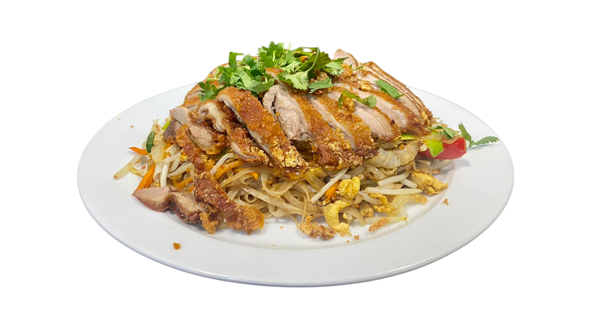 Fried Flat Rice Noodles