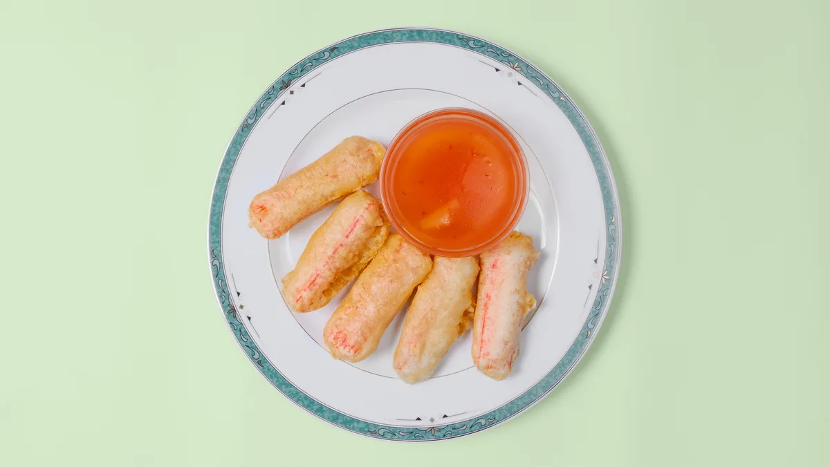 16. Baked Crab Sticks