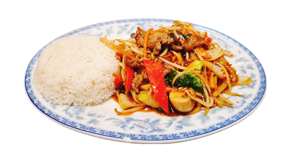 41. Schweinefleisch mit Chop-Suey