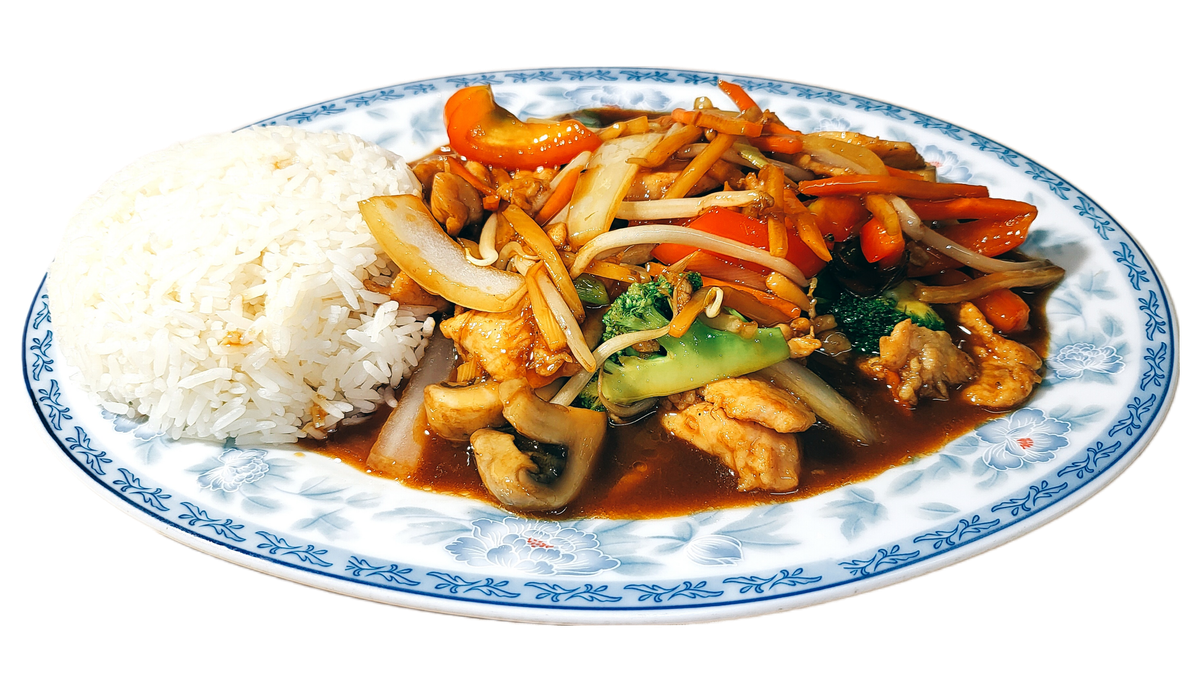 51. Hühnerfleisch Chop-Suey