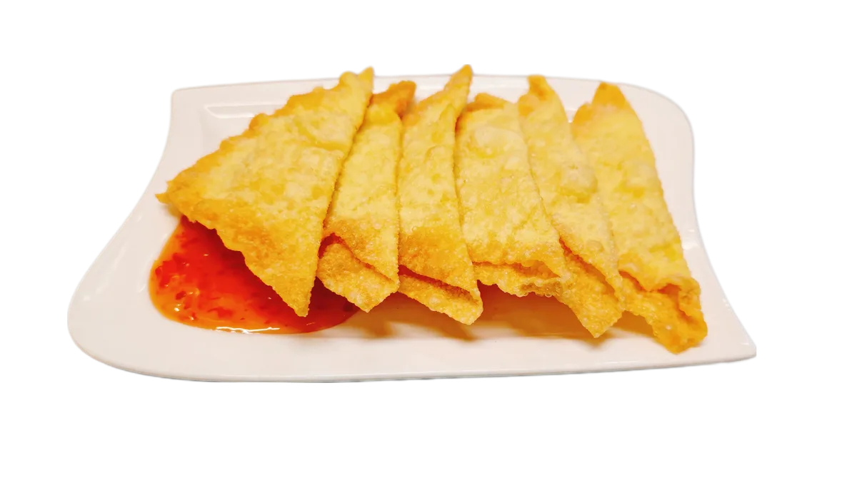 6. Gebackene Wantan
