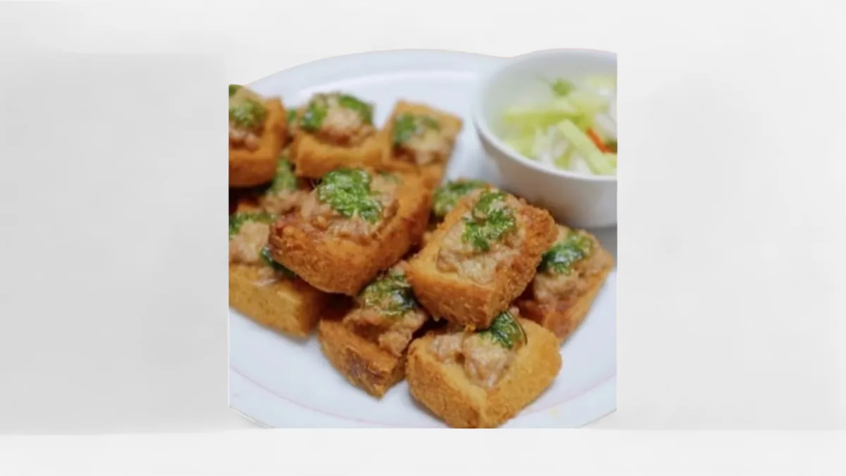 Deep Fried Pork Toast