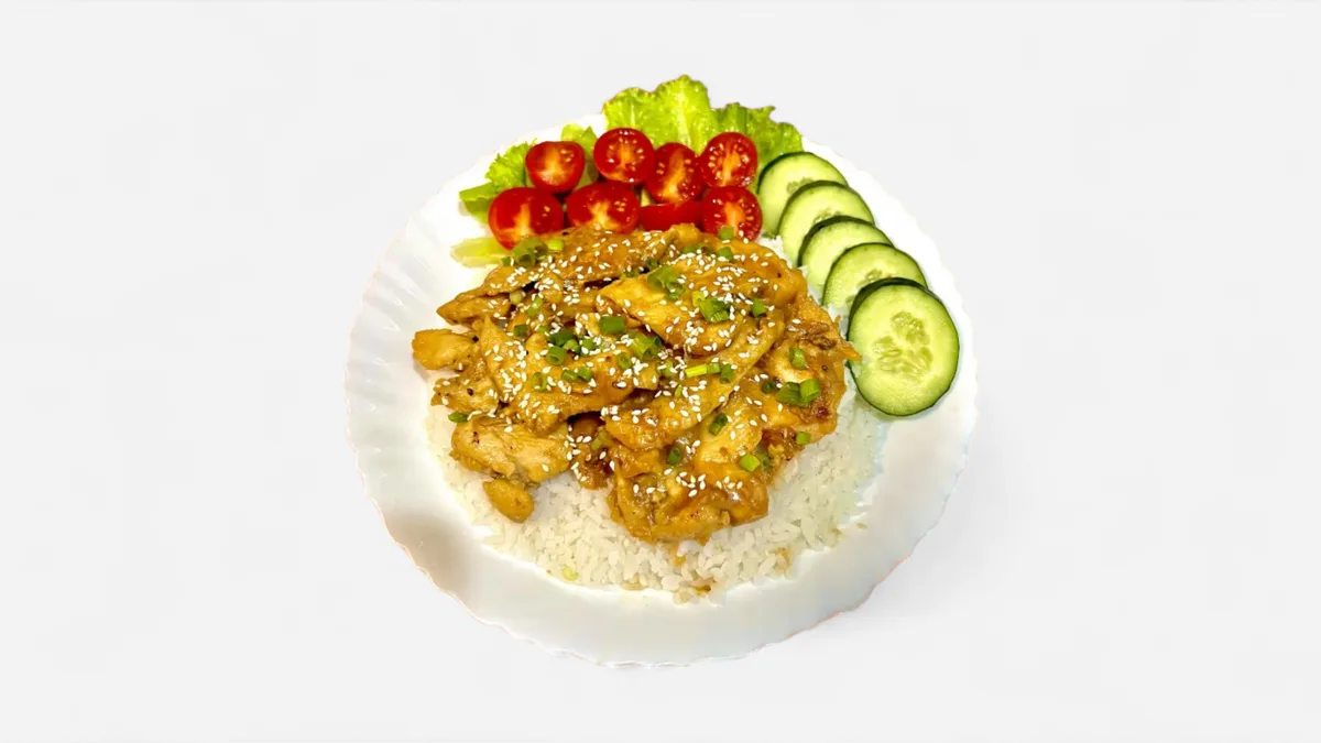 Teriyaki Chicken with Rice