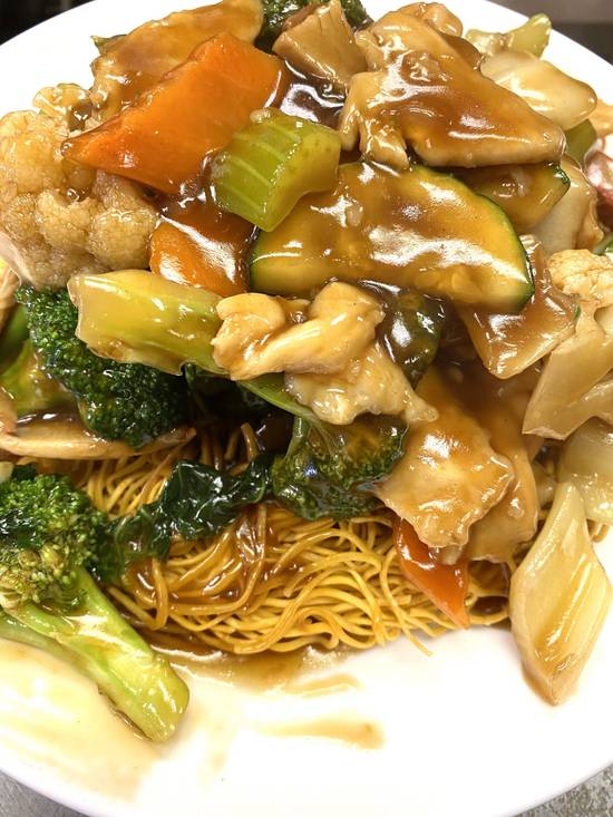 1. Chicken Chow Mein Hong Kong Style