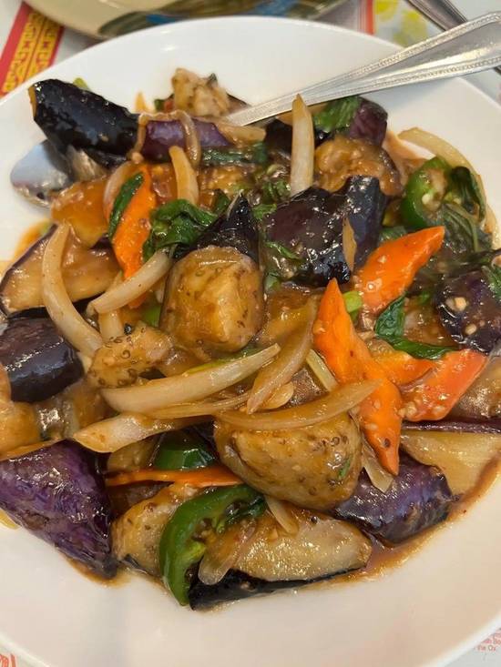 13. Thai Basil Eggplant
