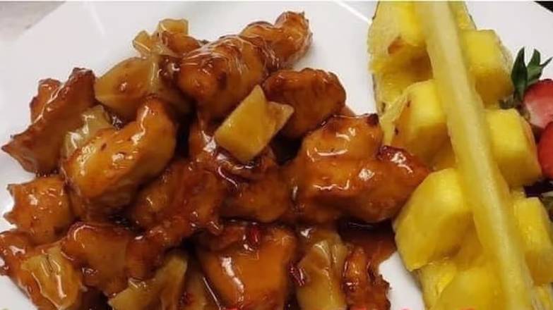 14. Pineapple and Chicken Red Curry