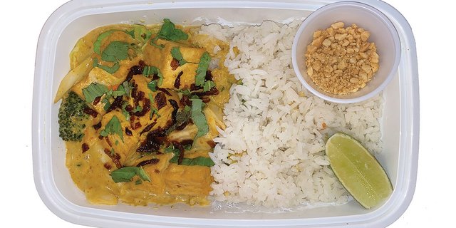 Veggie Green Curry Box
