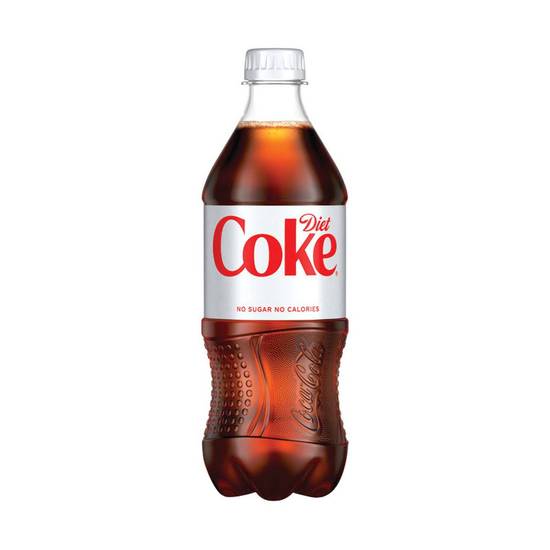 Bottle diet Coke
