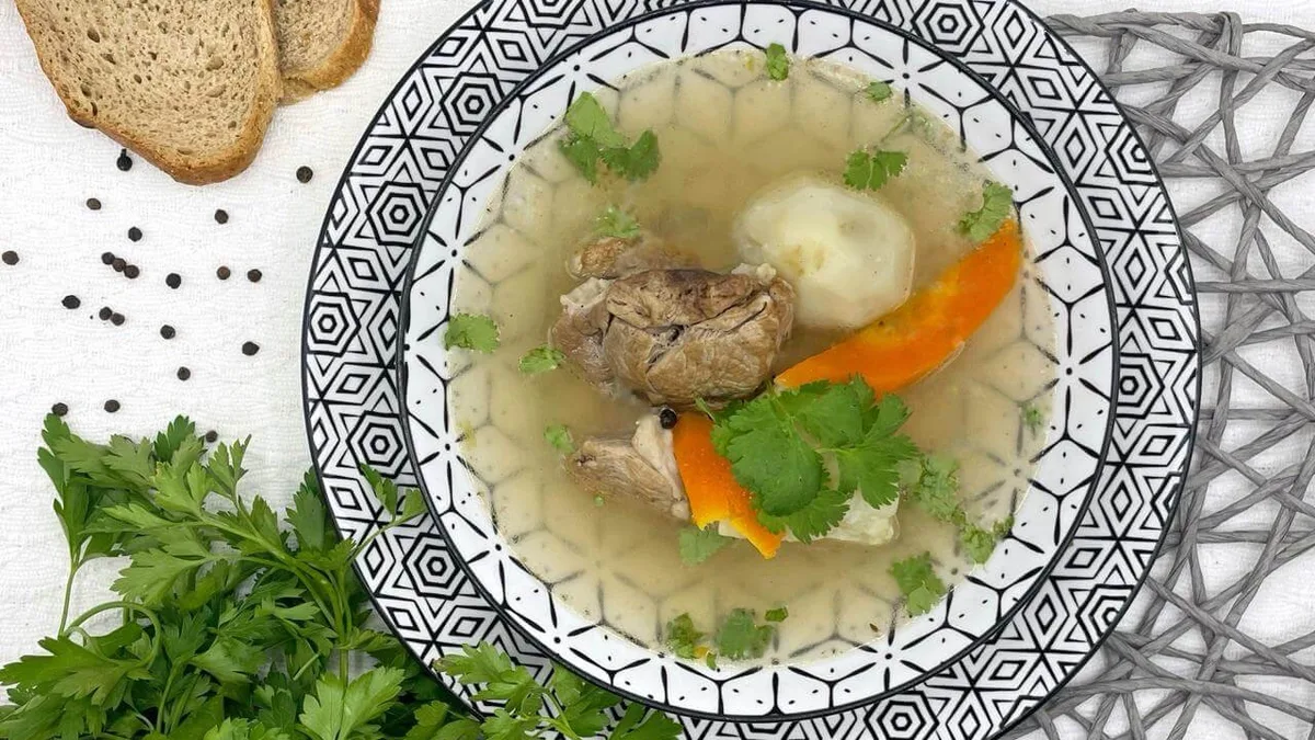 NEW Shurpa soup with lamb