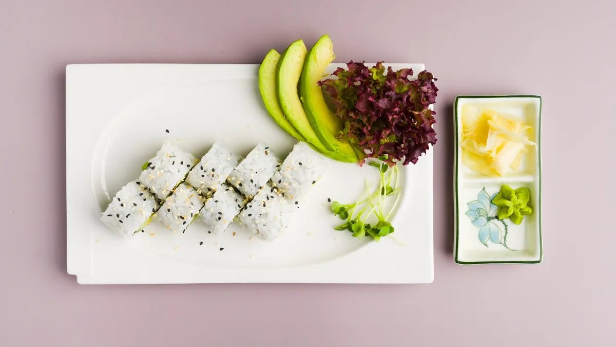 44. Veggie Cali Rolls