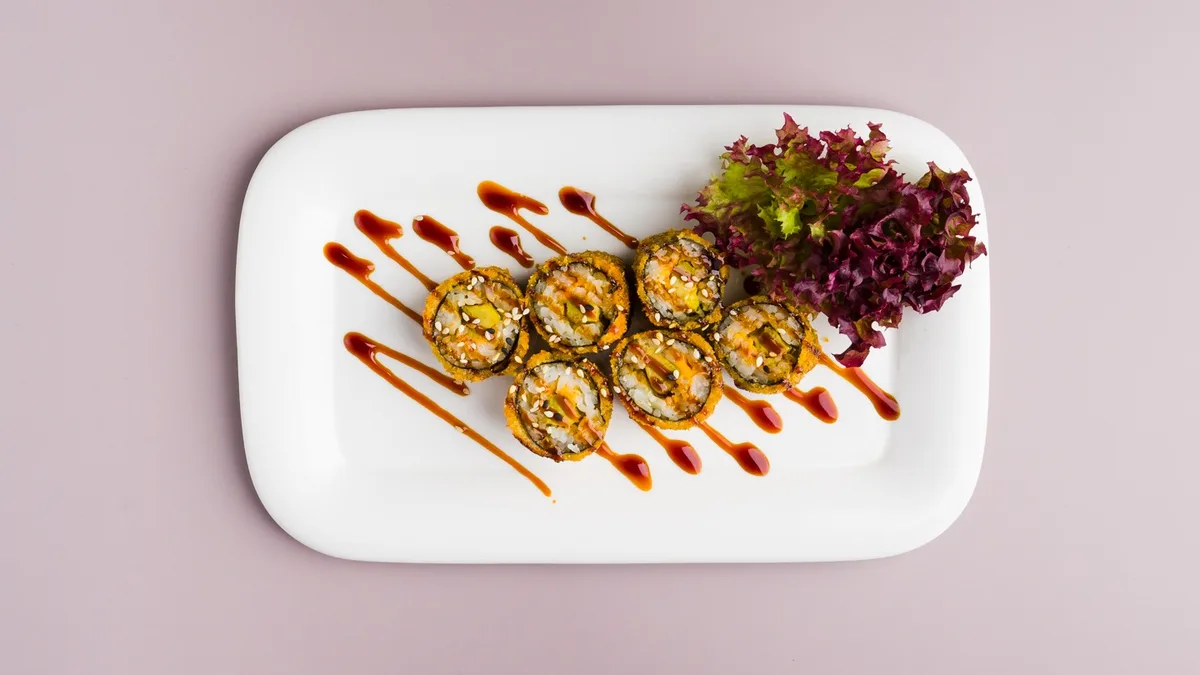 8. Veggie Crunchy Rolls
