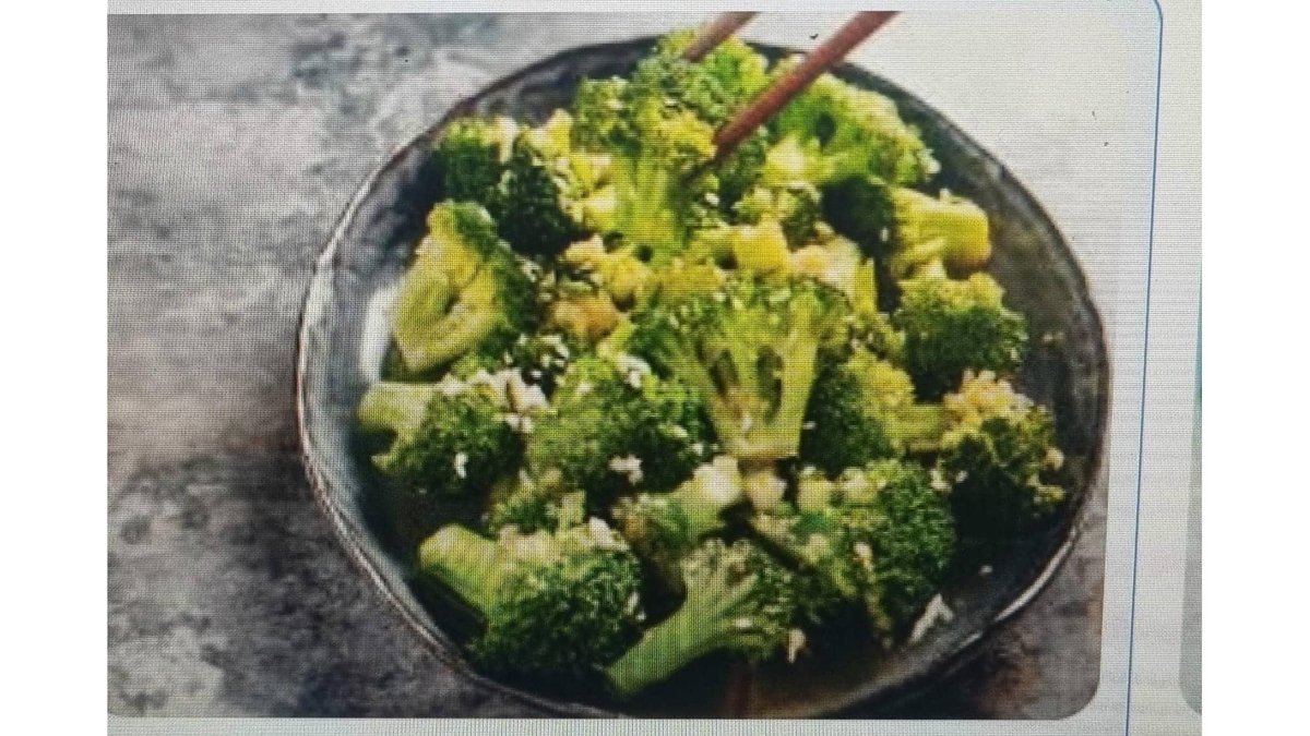 Stir-fried broccoli