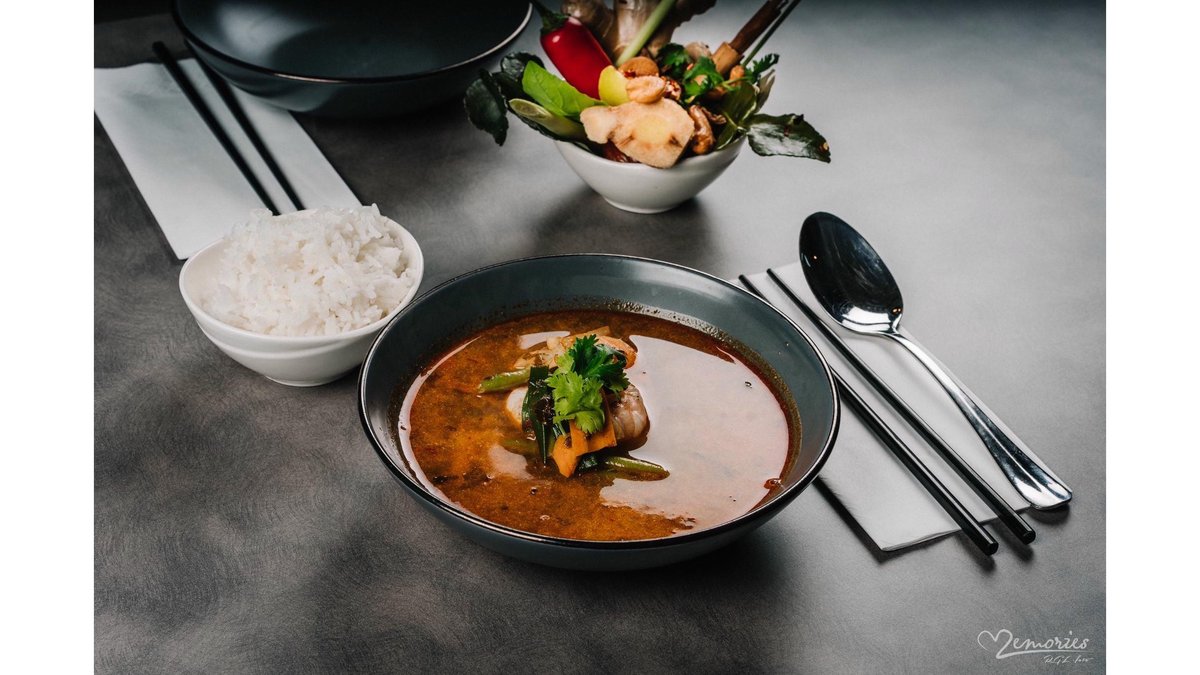 Tom Yum Soup (supa picanta) 2 chilli