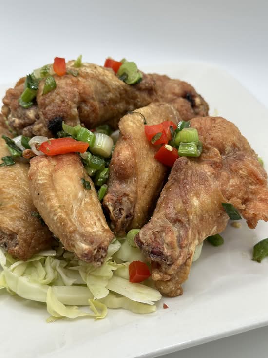 Salt and Pepper Chicken Wings
