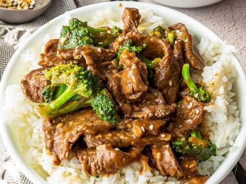 Beef Brisket Rice Bowl