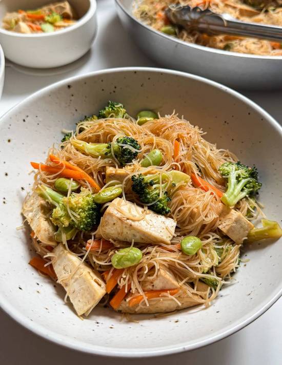 Tofu+Veggies Mai Fun豆腐菜炒米粉