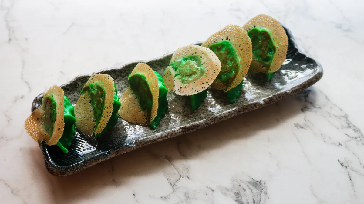 27. Fried Dumplings with Vegetables