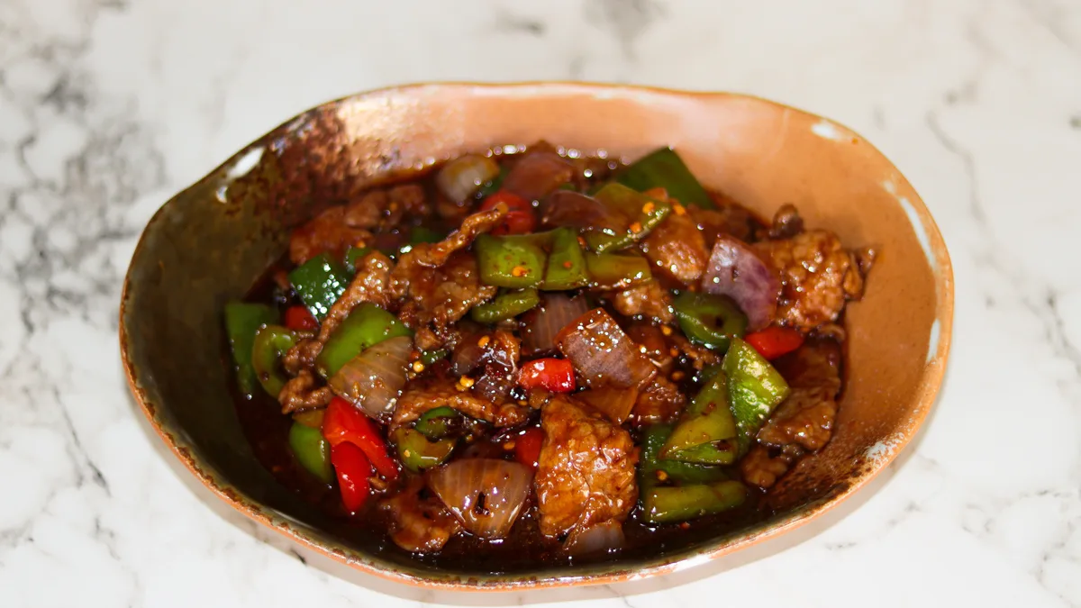 45. Szechuan Beef (spicy)