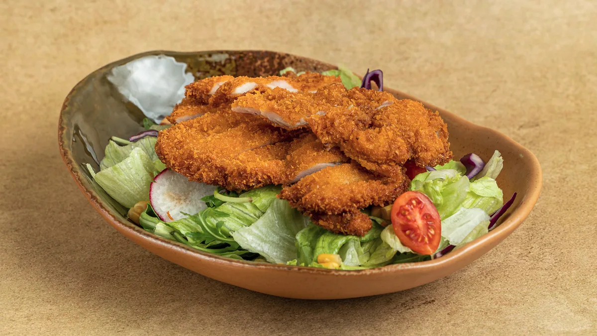 6. Crispy Chicken Salad