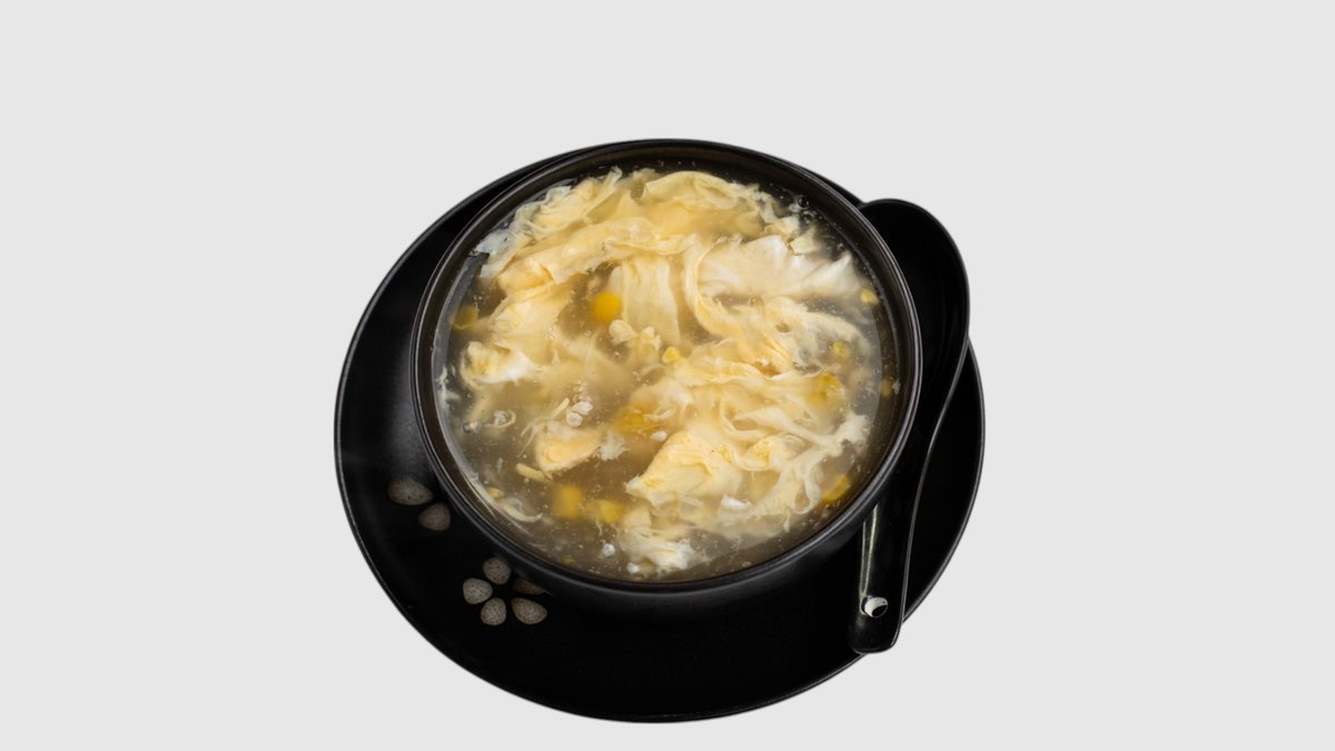 3. Kuřecí polévka s kukuřicí