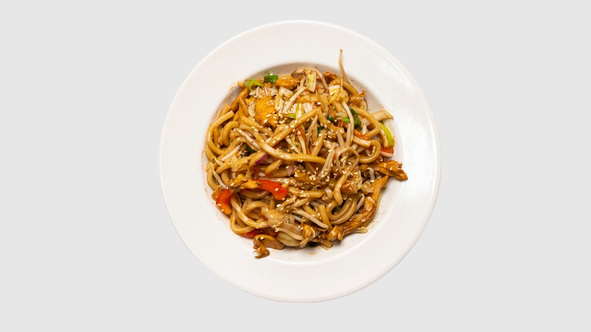 45. Smažené japonské nudle"Udon"