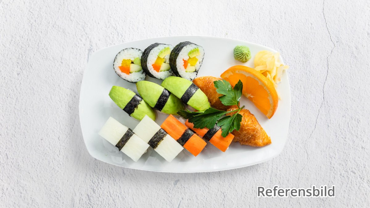 24. Vegetarisk sushi 7 bitar
