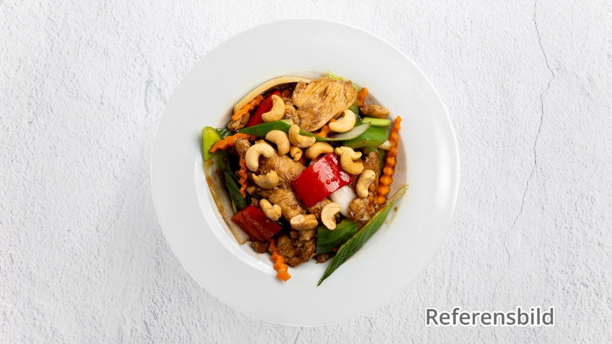 4. Kyckling med cashewnötter