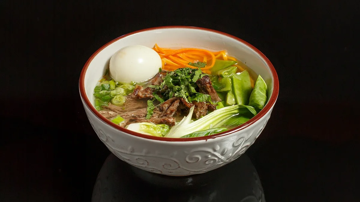 Beef Ramen or Gyoza Ramen