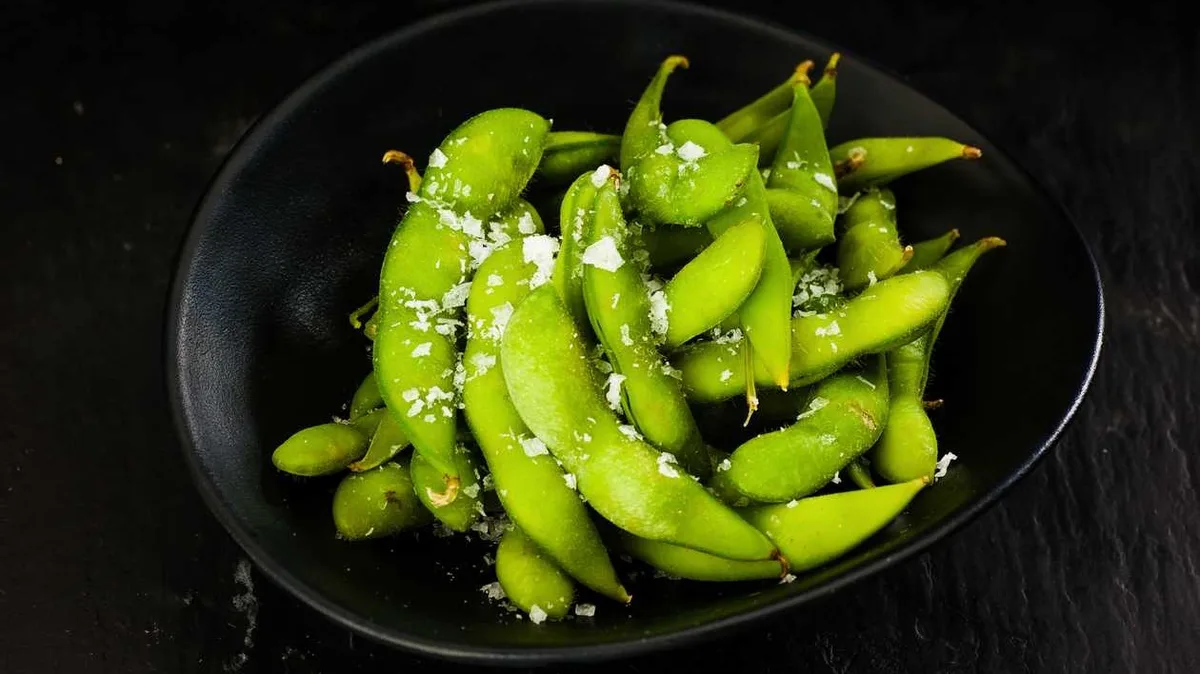 Flamed Edamame