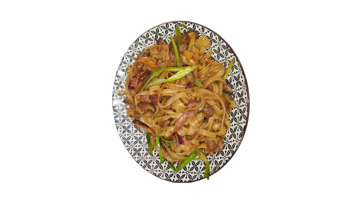 Japchae (Korean glass  noodles)