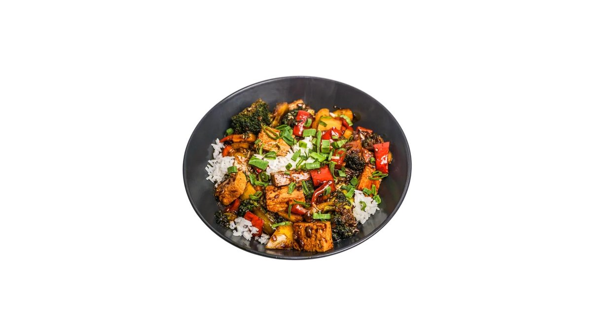 Stir fry tofu cu orez