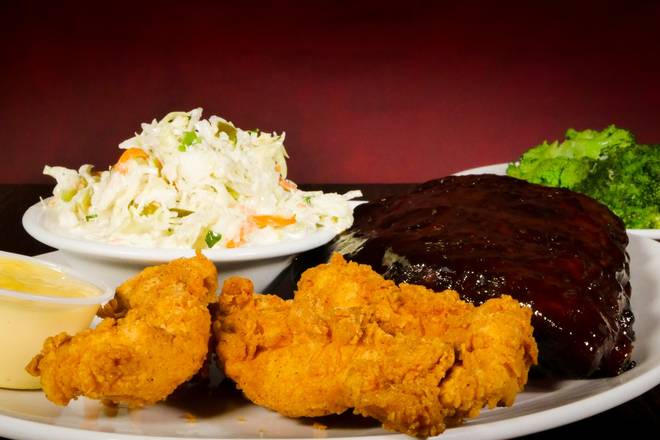 Baby Back Ribs and Chicken Tenders