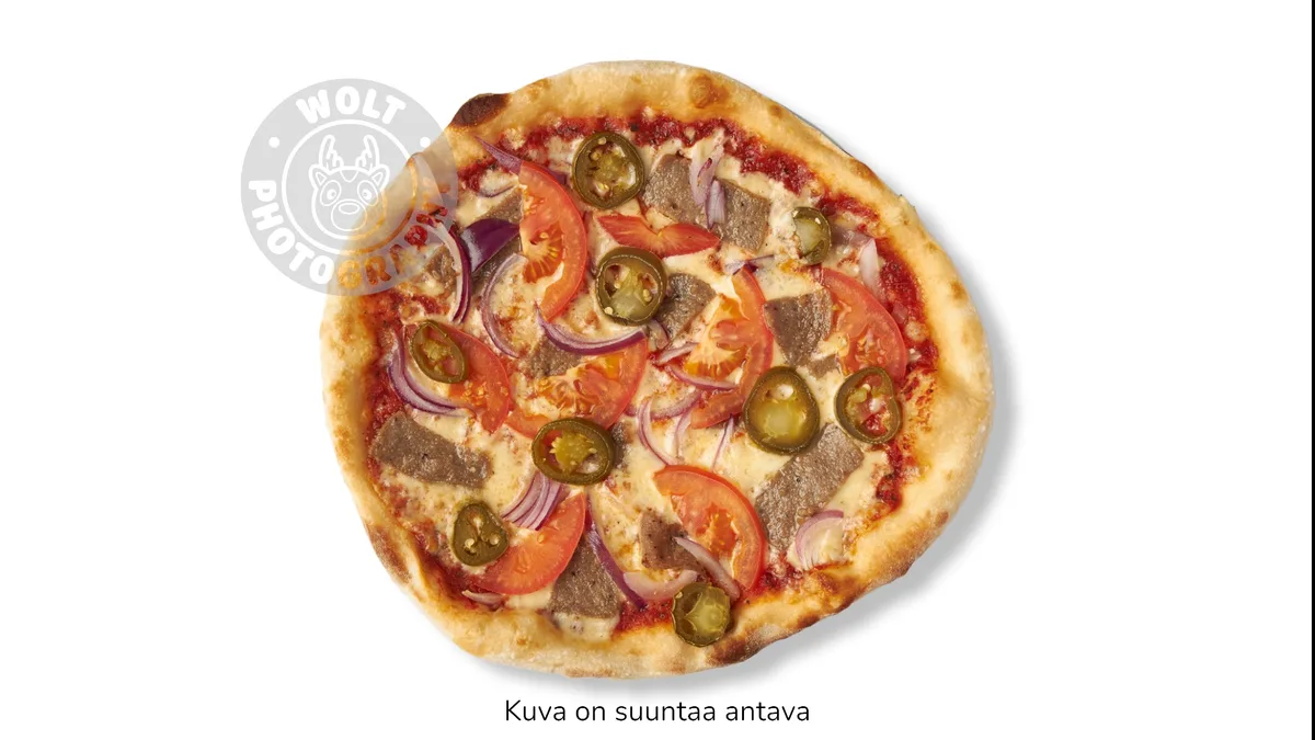 Kebab Pizza