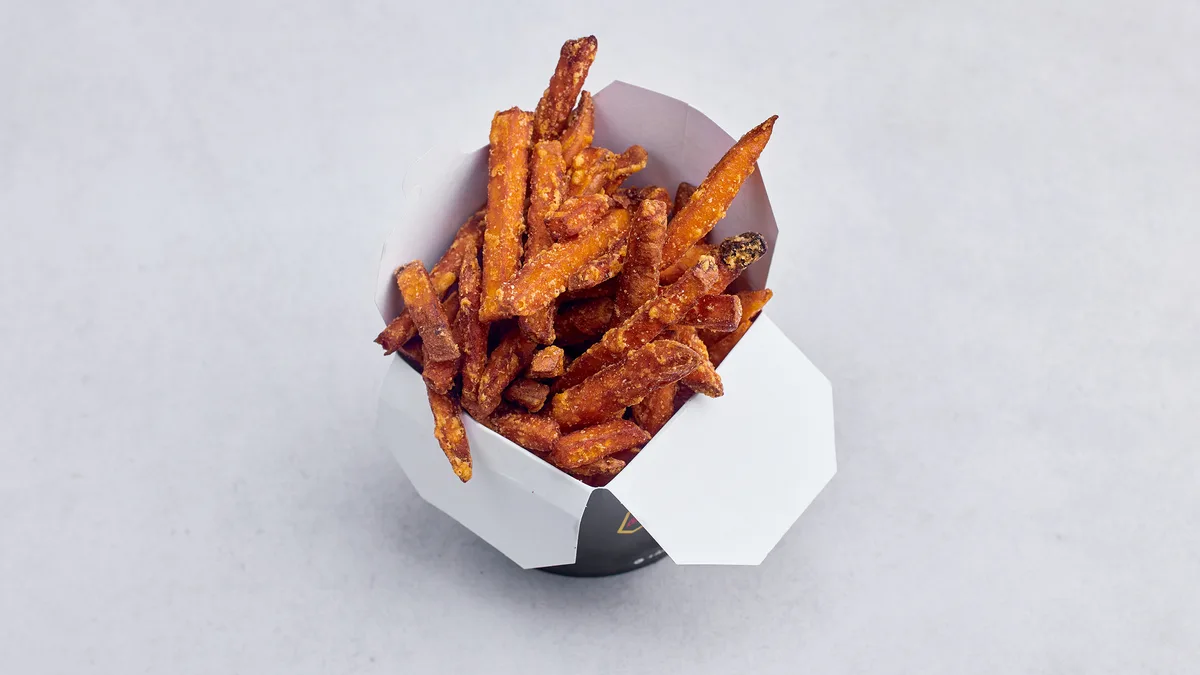 Frytki z batata