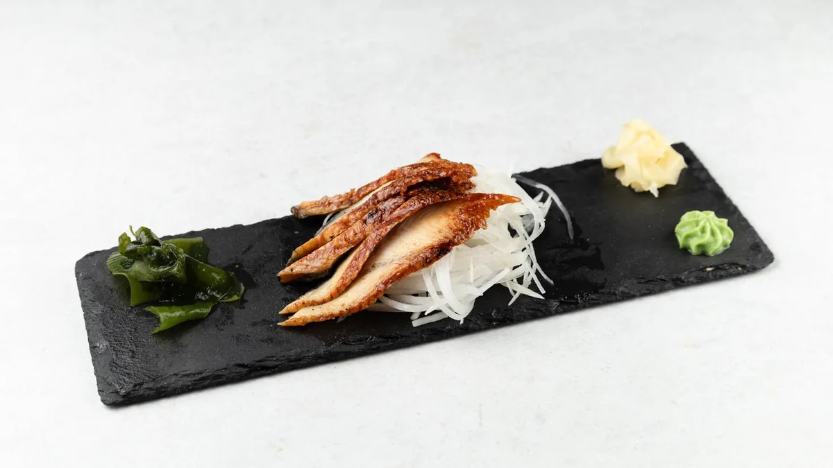 Unagi sashimi