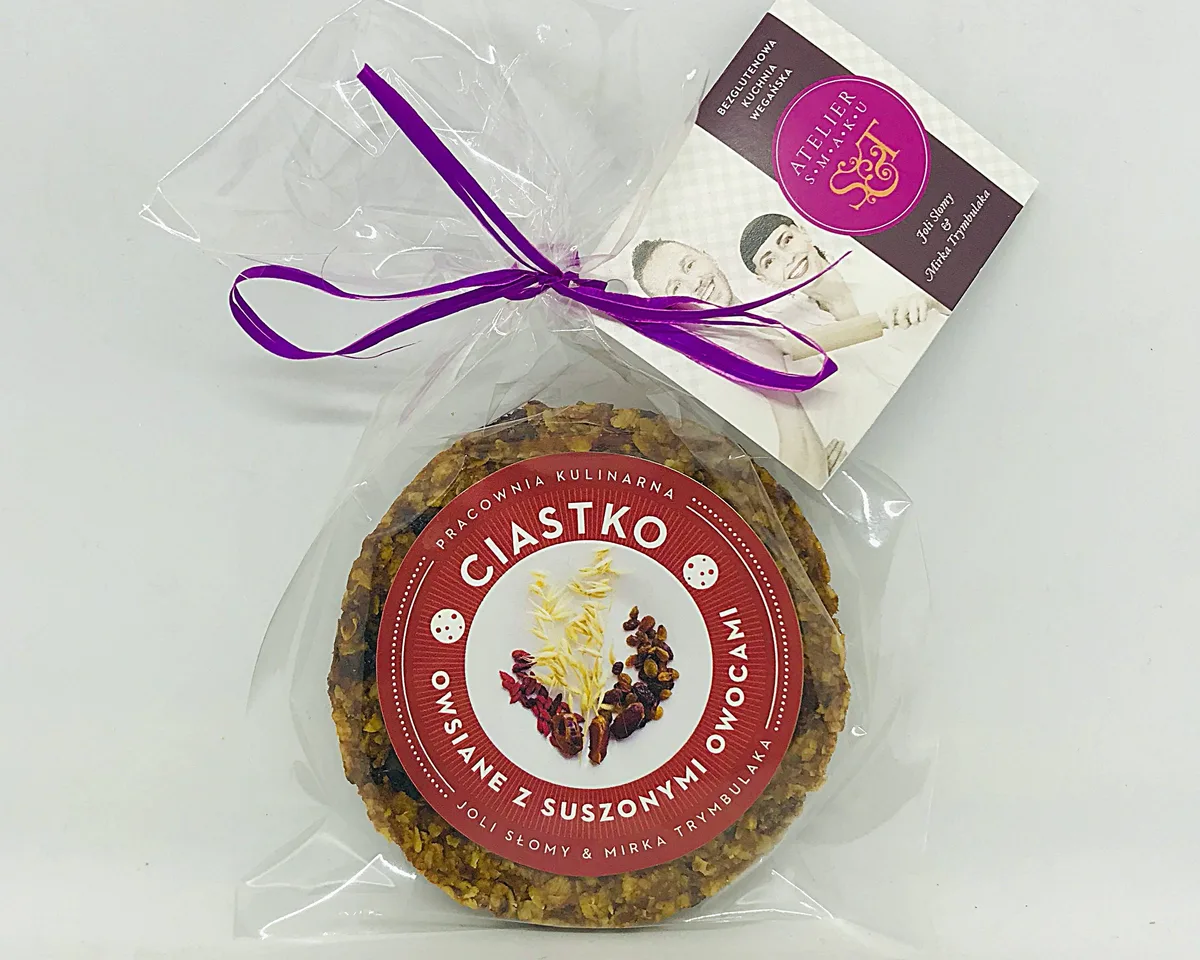 Ciastko owsiane z suszonymi owocami