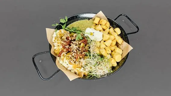 Gnocchi z sosem szpinakowym